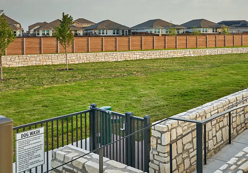 Pet-friendly green space